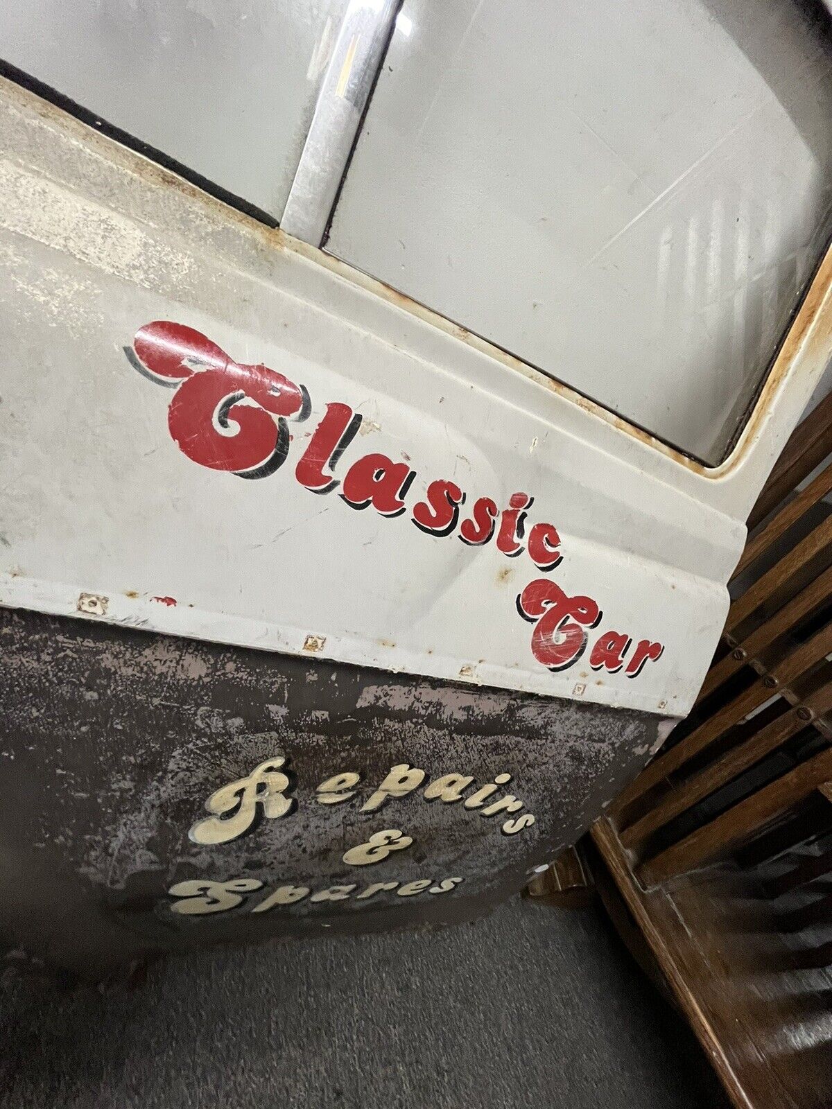 Classic Car Garage Shop Sign.