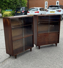 Mid Century Pair Of Bookcases By Beaver & Tapley.