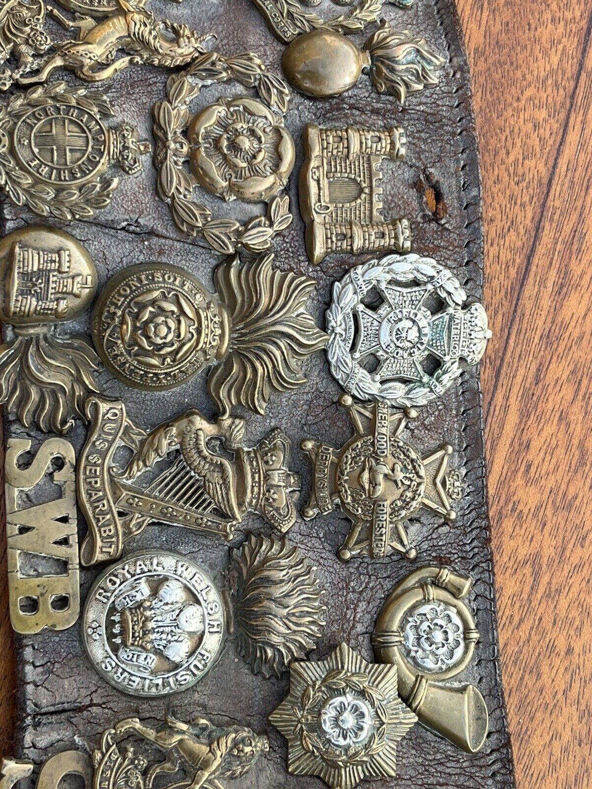 Victorian Cap Badge Collection