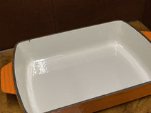 Le Creuset Cast Iron Roaster Dish. Large In Size. We Ship Worldwide.