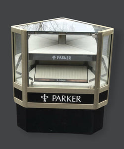 Parker Pen Shop Display Cabinet. Perfect To Display Own Collection