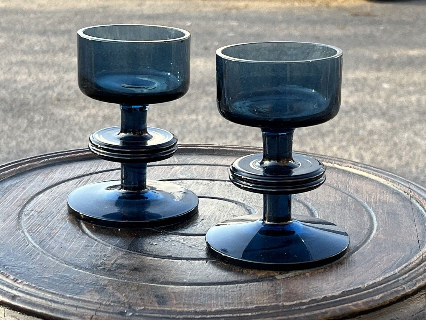 Mid Century Candle Holders