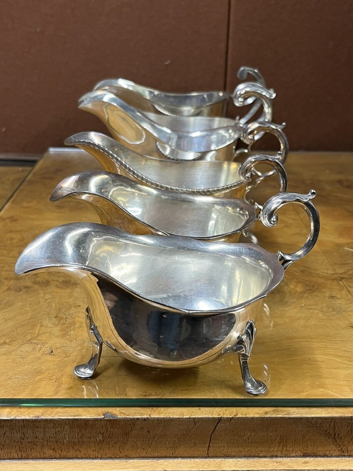 Silver Plate Sauce Boats. Post Worldwide