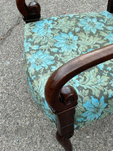 Regency Mahogany Country House Library Armchair.