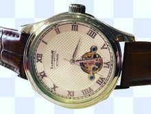 Earnshaw Automatic Men’s Wristwatch With Earnshaw Tan Leather Strap.