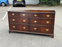 Chest Of Drawers, 7 Drawers, Brass Handles.