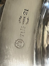 Huge English Art Noveau Butlers Silver Plate Tray With Fine Engraved Detail.