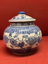 Chinese Pot. With Flowers Decoration