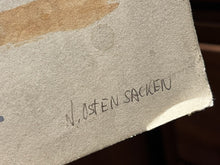 Originally Watercolour Illustrations Works By N Osten Sacken