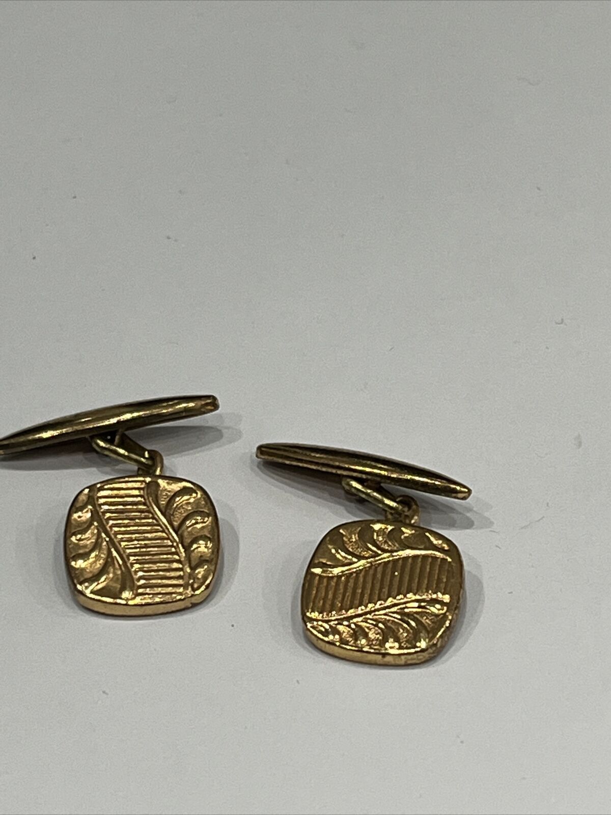 Rolled Gold Vintage Cufflinks