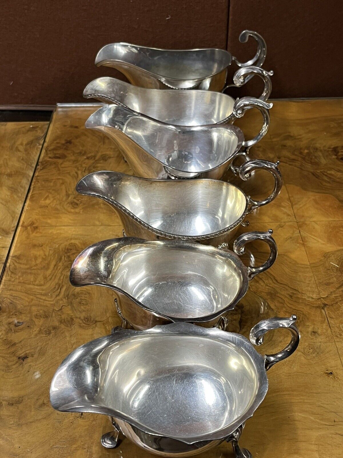Silver Plate Sauce Boats. Post Worldwide
