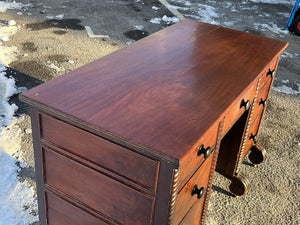 Victorian Mahogany Desk.