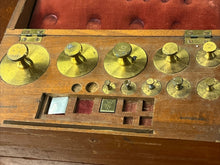 Antique Cased Brass Weights