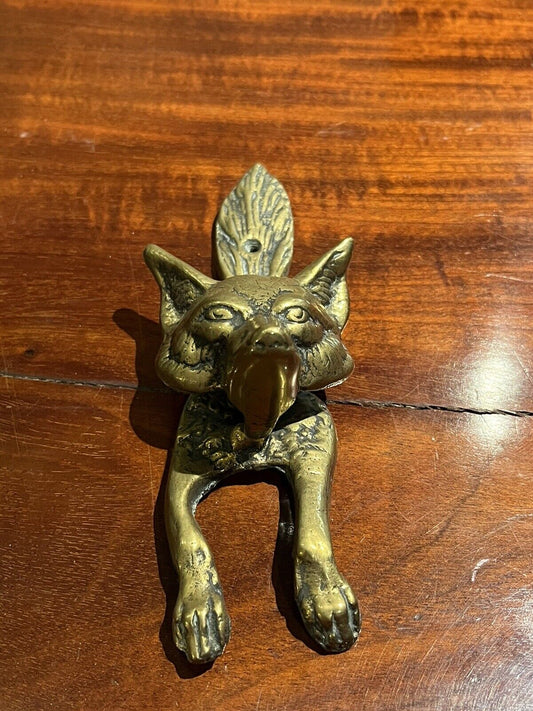 Brass Fox Door Knocker