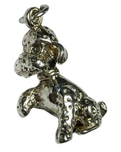 Vintage Silver 925 Detailed Dog Pendant 7.99g