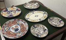 Japanese Plates. Collection of 6. We Ship Worldwide.