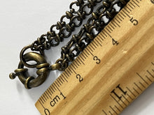 Vintage Statement Unique Metal Glass Brutalist Long Length Pendant Necklace