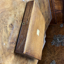 Mappin & Webb Oak Vases Fish Servers In Original Oak Case
