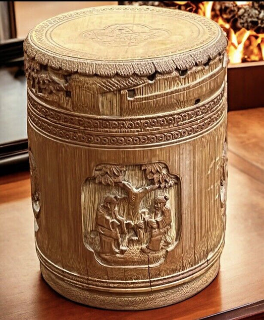 Chinese Antique Scholars Brush Pot