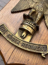 Antique & Very Rare Essex Regiment Brass Mess Plaque
