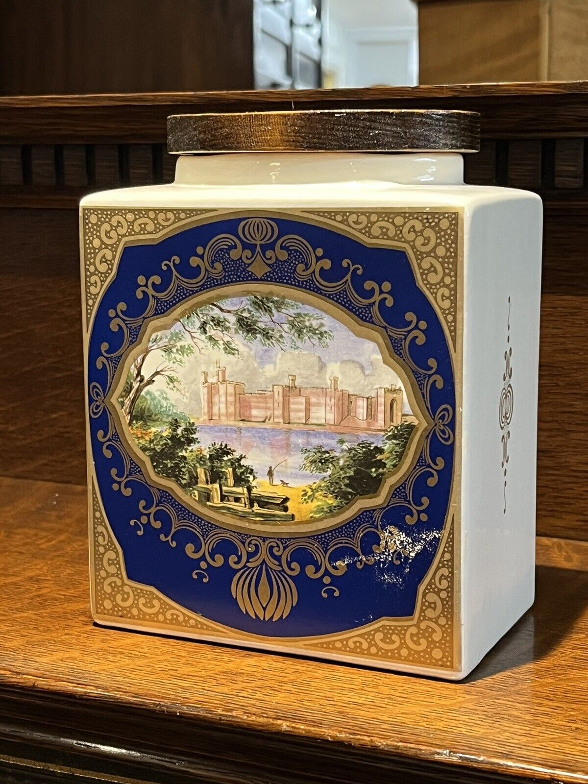Porcelain Tea Caddy