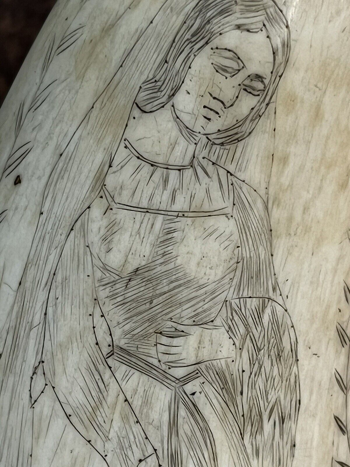 Antique Scrimshaw
