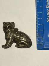 High Quality Plaque Of A Cat, Possibly Silver