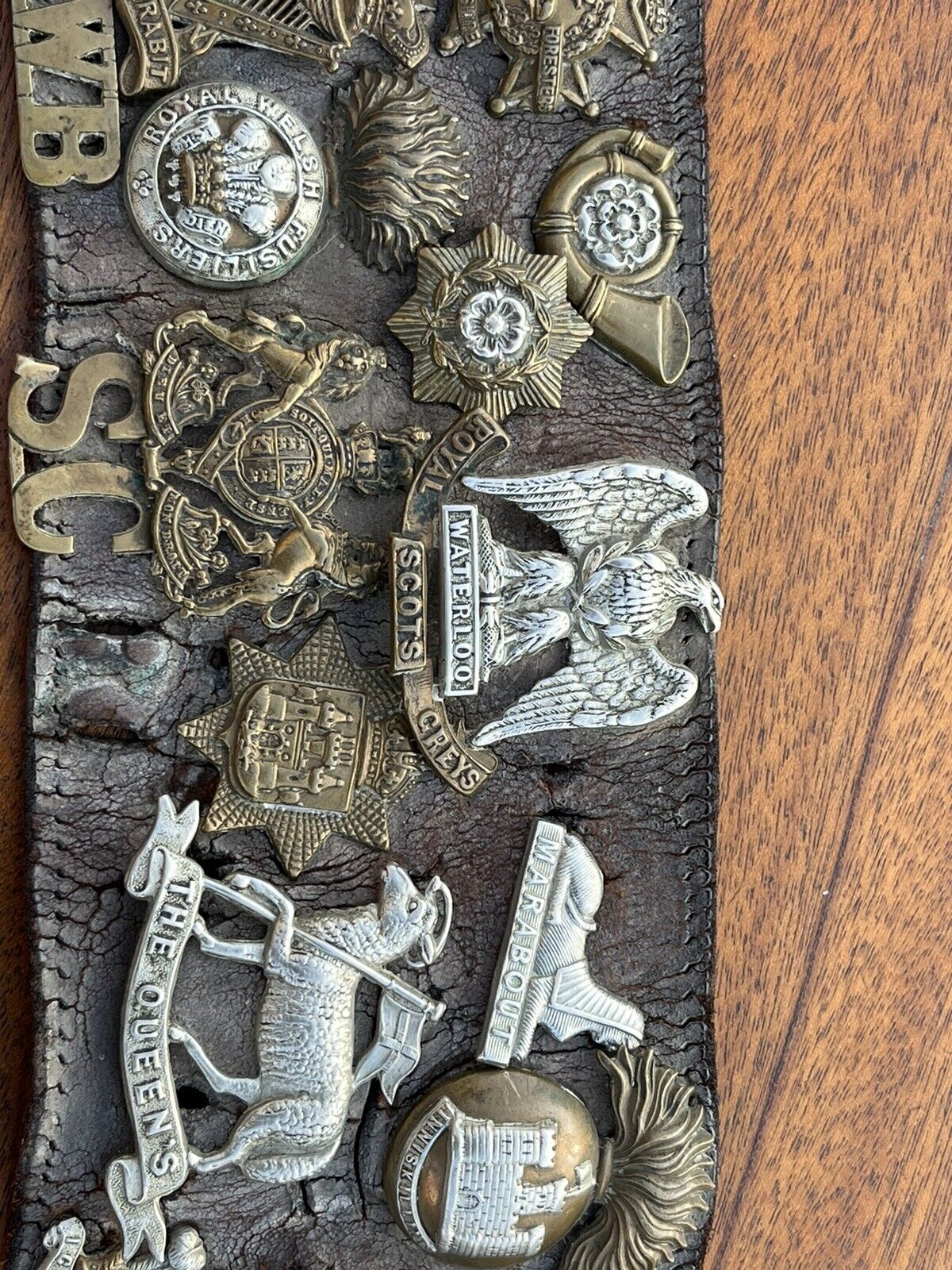 Victorian Cap Badge Collection