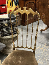 Mid Century Brass Chiavari Chairs
