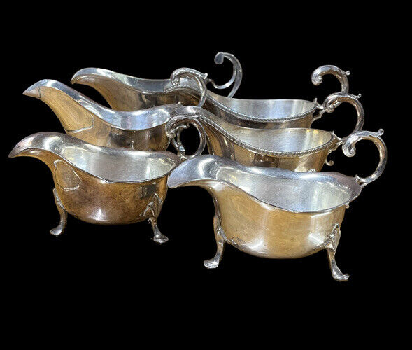 Silver Plate Sauce Boats. Post Worldwide