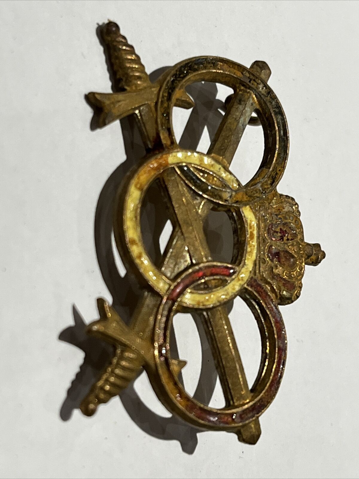 Pair Of Cap Badges
