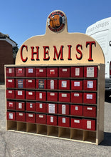 Large Chemists Drawers, Huge In Size, Lots Of Storage. 40 Deep Metal Drawers
