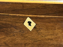 Georgian Rosewood Sarcophagus shape Tea Caddy. We ship WORLDWIDE.