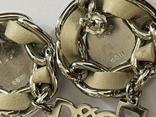 Dolce And Gabbana Signed Drop Diamanté Earrings