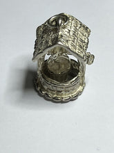 Vintage Silver 925 Wishing Well With Hanging Bucket Charm 4.02g