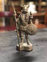 Viking Figure. Highly Detailed And Made Of Solid Brass