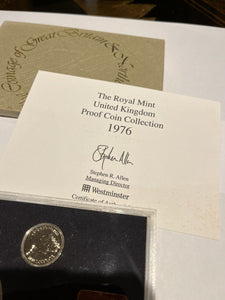 1976 United Kingdom Proof Coin Collection