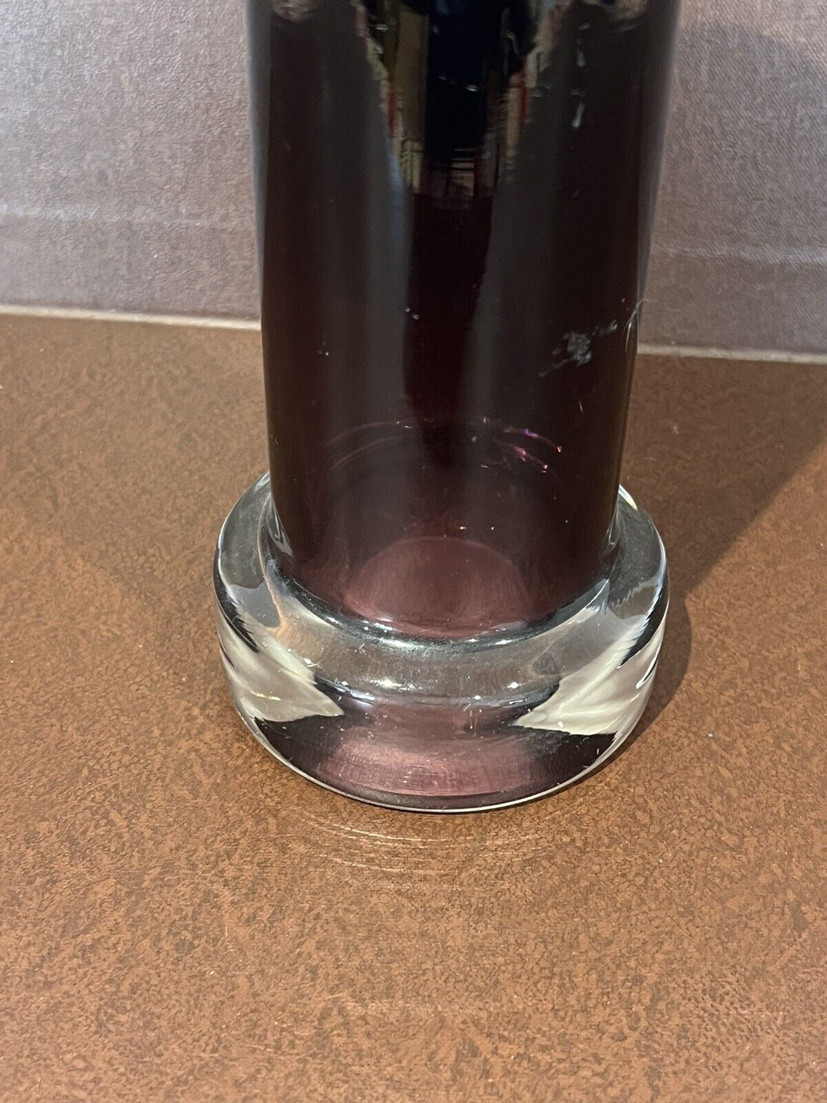Mid Century Glass Vase