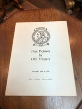 Fine Pictures By Old Masters, Christie’s, Friday, July 21, 1967