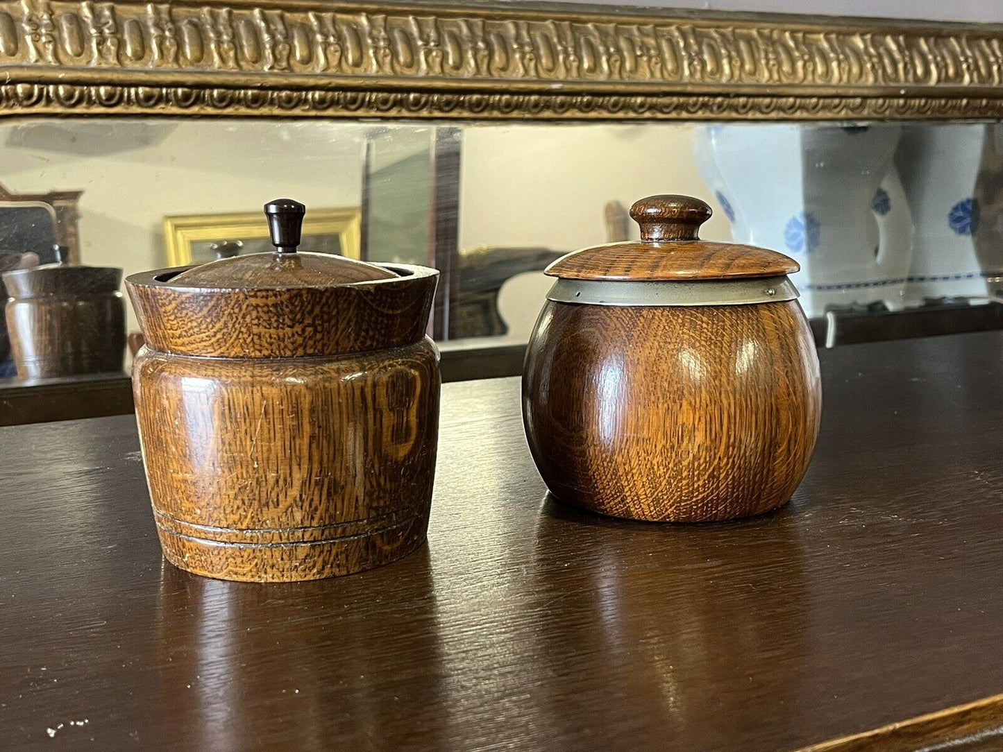 Oak Tea Caddy’s