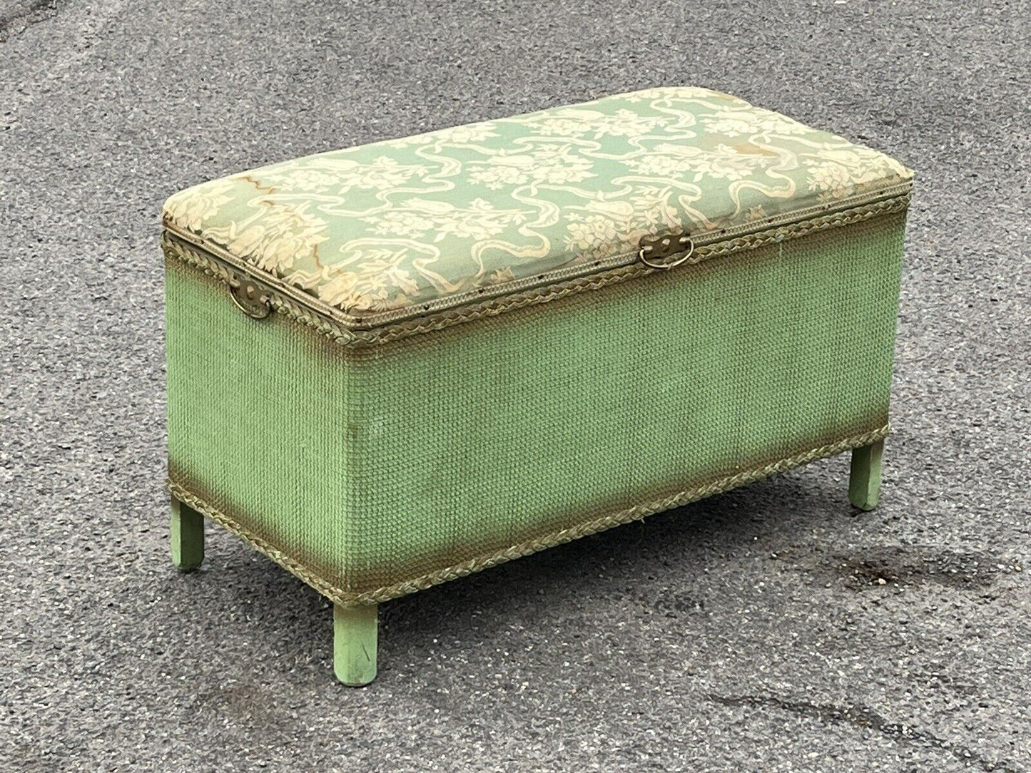 Lloyd Loom Blanket Box