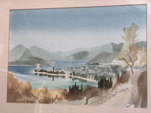 Signed Coastal Watercolour