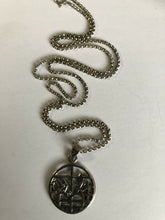 Vintage Silver 925 Arts And Crafts Style Flower Necklace