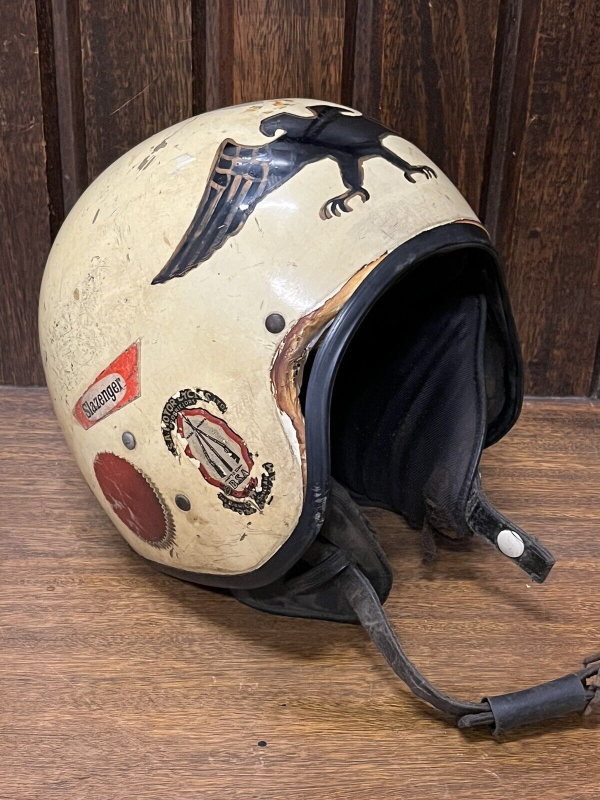 Vintage Driving Helmet