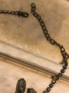 Frangos Signed Swarovski Crystal Necklace