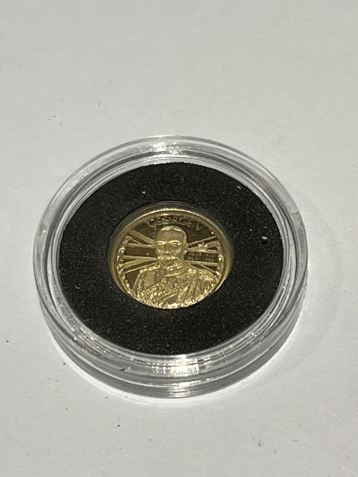 14 Ct Gold Proof Coin. Year Of The Kings Series, 2017 0.5g