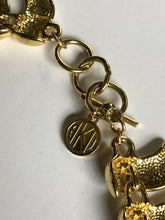Vintage Signed Anne Klein Gold Tone Necklace