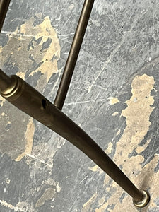 Mid Century Brass Chiavari Chairs