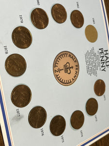 2p, 1p And 1/2 Pence Coin Collection