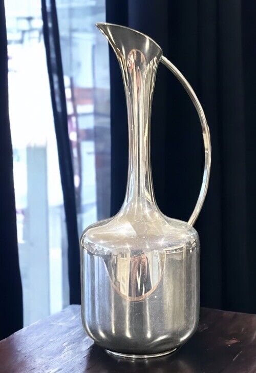 Danish Silver Plate Vase